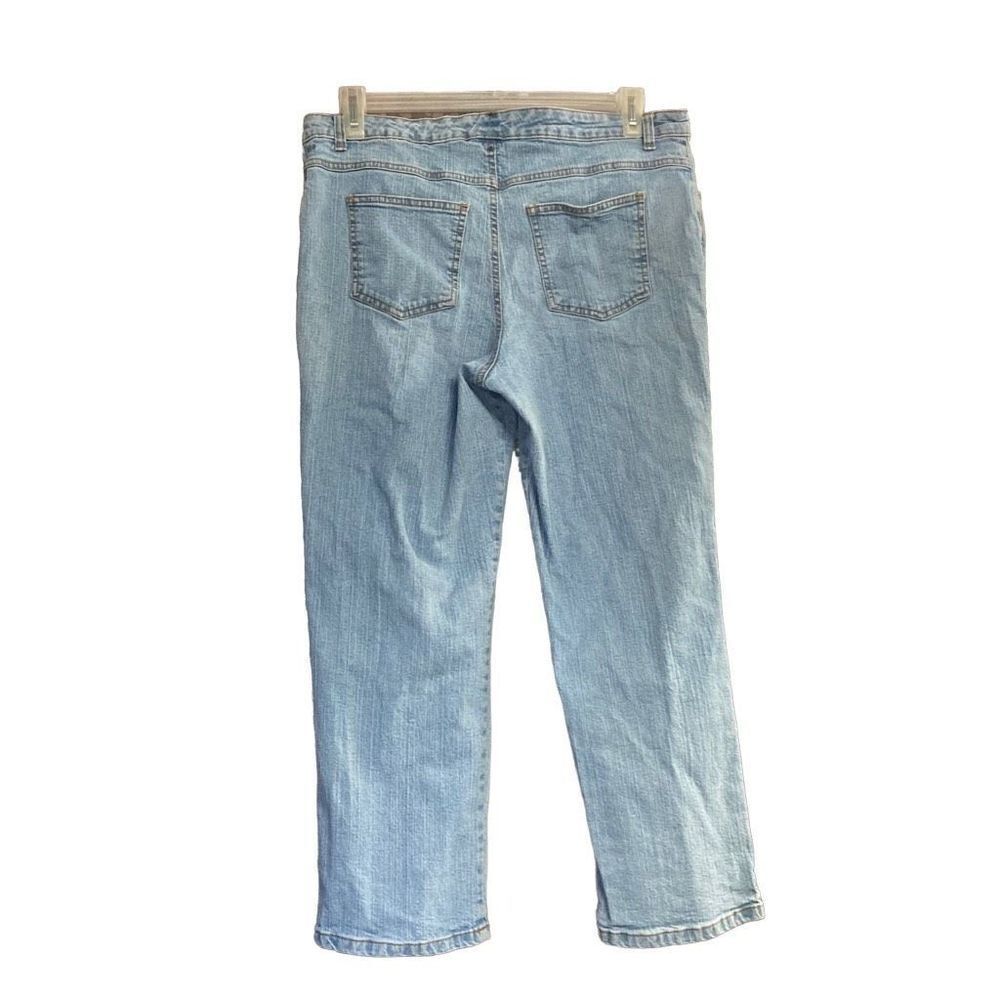 KIM ROGERS Women’s Jeans Size 14 P Inseam 26”‎